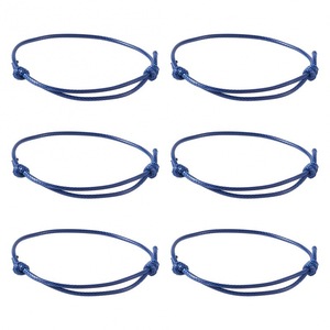 Waxed Cord Bracelet Kit - 1.5mm Knotted Wax <strong>String</strong> <strong>with</strong> <strong>Clasps</strong> | DIY Knotted Jewelry Making Supplies for Simple Base Bracelets - Product Image 6