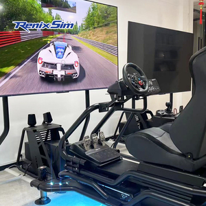 Renixsim Esports Full Motion Racing Simulator Máquina de entrenamiento High Tech Coin Operate Dynamic Simracing Motion - Product Image 5