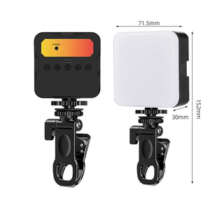 Factory Custom Vlogging Selfie Kit Mini Lamp Camera Flash Video Lights for Phone Fill Light Portable Makeup <strong>Rgb</strong> <strong>Led</strong> Video Lights - Product Image 2