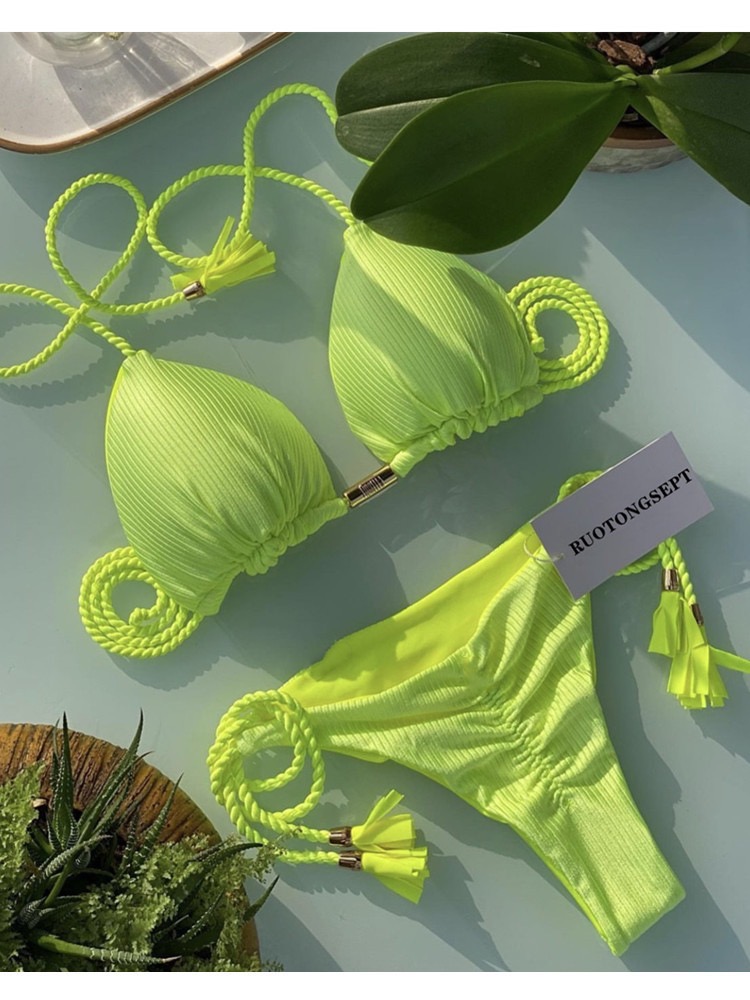 verde fluorescente