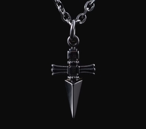 Judgement Chain Necklace Inspiration Jewelry Made of High Quality Stainless Steel Gold Color Zircon Inlaid Juicy Necklace - Product Image 1