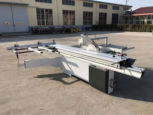 Dikey 50mm bıçak 450mm cnc yatay ahşap kesme paneli testere makinesi