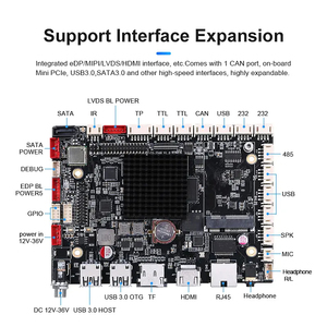 Rockchip Rk3568 четырехъядерный процессор Lvds Edp, плата для разработки промышленных встроенных панелей, поддержка для Android 12 Linux Ubuntu - Product Image 4