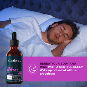 Vandossy alat tidur alami, tetesan Melatonin untuk tidur & suasana hati lebih baik & menenangkan, tertidur, lebih cepat, tetesan tidur - Product Image 3
