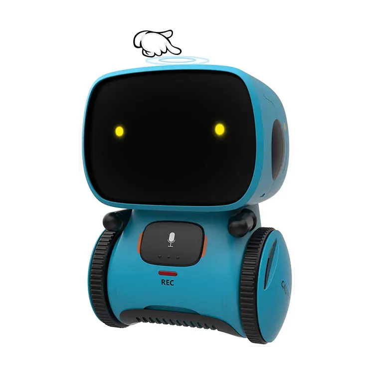 रोबोट बुद्धिमान बच्चों खिलौना आवाज नियंत्रण रोबोट बच्चों स्मार्ट खिलौने बच्चों के लिए शैक्षिक रोबोट खिलौना