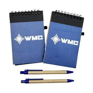 Imprinted Mini <strong>Notebook</strong> <strong>With</strong> Pen Spiral <strong>Notebook</strong> Printing Custom Mini Pocket <strong>Notebook</strong> Unlined Kraft - Product Image 2