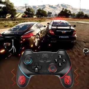 Wireless <strong>Controller</strong> Compatible for Nintendo Switch Adjustable Turbo with 6-Axis Vibration Gamepad for <strong>PC</strong>/NS Lite Console - Product Image 3
