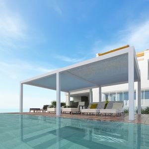 Più forte moderno elettrico Built-In esterno Pergola Gazebo mobili con modello orizzontale per finestre francesi uso quotidiano - Product Image 3