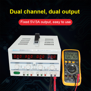 龙威TPR-3005-2D线性双DC稳压电源30V 5A发光二极管显示器可调双通道实验室工作台电源 - Product Image 3