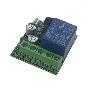 Set vendita 433MHz universale 12V/24V codice di apprendimento telecomando 10A Max corrente codice fisso duplicatore chiave per cancello porta Garage