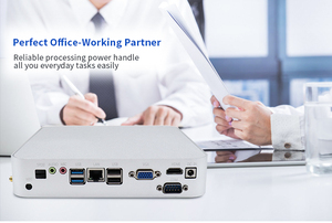 Gowinpc 3/4 Generation Series Mini PC Home Office Computadora de escritorio Intel I5/Celeron Procesador Win10 Linux Dual 8/16GB SSD WiFi - Product Image 5