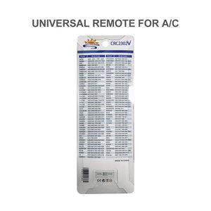 ユニバーサルCRC2302V ABSエアコンリモコン固定コードA/CほとんどのブランドACリモコン用 - Product Image 5
