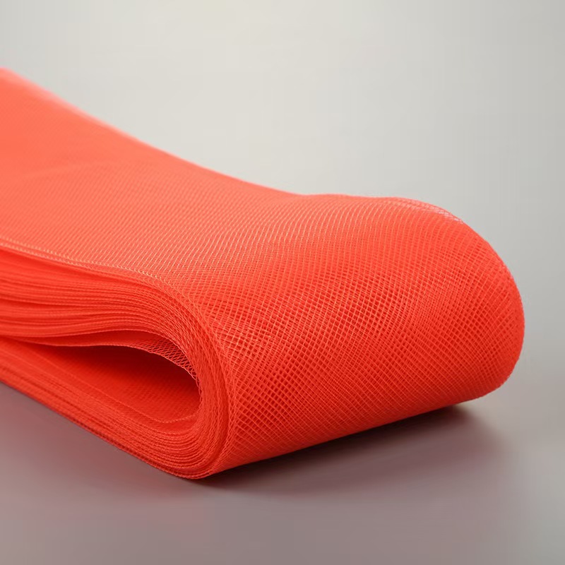 Maille fine orange 5 cm