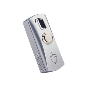 Superficie di Montaggio Mini Metallo In Lega di Alluminio Porta di Uscita Pulsante di Rilascio Interruttore Interruttore di Pulsante per il Controllo di Accesso - Product Image 2