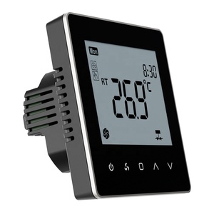 Toupwell TP518series WIFI Modbus pantalla táctil programable termostato de habitación ABS controlador de temperatura pantalla LCD plástico ODM - Product Image 5