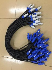Powercon Split Cable <strong>3</strong>*<strong>2</strong>.5mm with One Grey Powercon <strong>Input</strong> and Split to 2way of Blue Powercon <strong>Output</strong> - Product Image 3