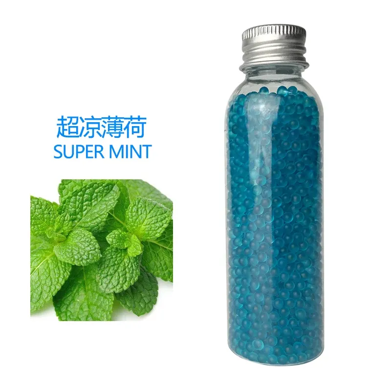 1000Pcs SUPER MINT MAX Menthol Capsule Ice Mint Beads Cigarette Pops Crush Flavor Filter For DIY Smoking Holder Accessories