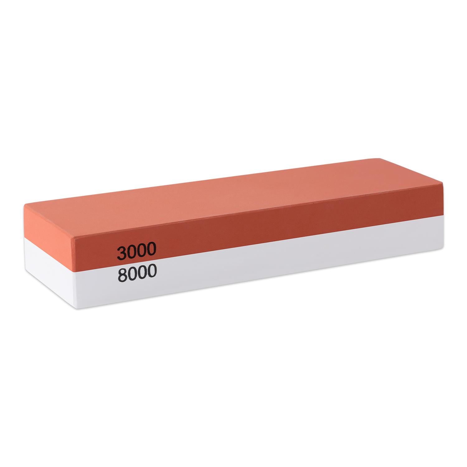 Solo Rojo y Blanco Grano 3000#/8000# Piedra de afilar