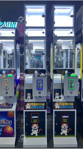 Machine à griffes de chat coquine MAKER Préparer pour Noël Jouet en peluche Arcade Jeux à pièces pour 6 ans Mini Machine à poupée - Product Image 3