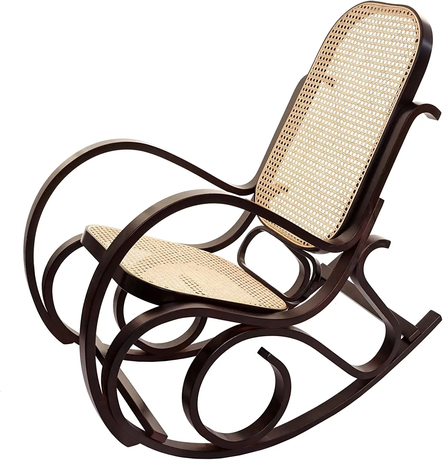 Деревянное кресло-качалка для гостиной, для использования в помещении и на открытом воздухе