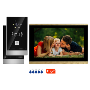 TCP/IP Night Vision Door Phone Video <strong>Intercom</strong> <strong>System</strong> 10.1Inch Screen Home Video <strong>Intercom</strong> for Villa - Product Image 1
