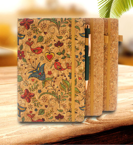 Máy tính xách tay cai trị và Tạp Chí, lót viết Tạp Chí với vòng lặp bút, chấm Tạp Chí A5, bìa cứng với túi giấy, 8.5x5. 8in - Product Image 2