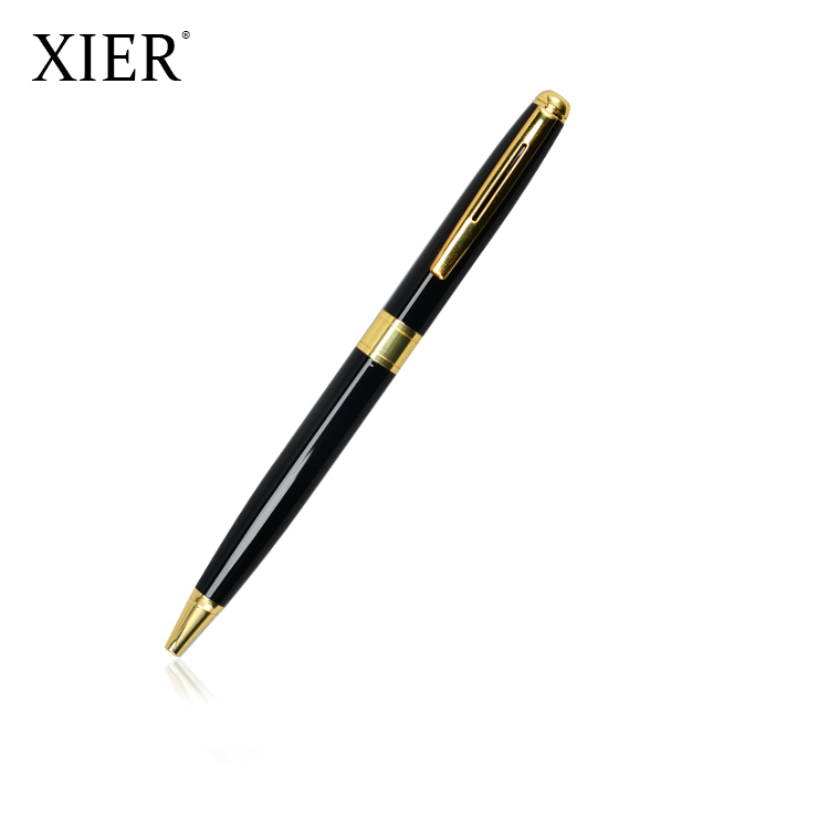 Black with gold