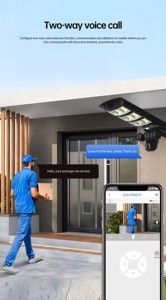 12mp V380 Outdoor Solar Cctv Camera With Led Light 300w <strong>Security</strong> <strong>System</strong> Three Lens Ptz <strong>Motion</strong> <strong>Detection</strong> 4g Camera Wifi - Product Image 6