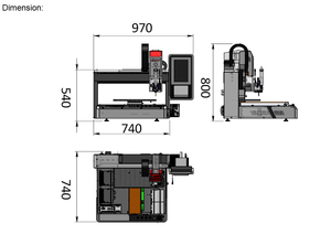 Pcb Smt <strong>Assembly</strong> Desktop Automatic Epoxy Resin Dispensing Machine