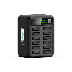 Own Factory Restaurant Oem\odm 12 Slots Rental Machine Station Bajie Charging Rental Machine Battery Chargers Mifi