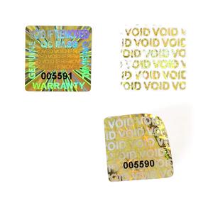 גבוהה אבטחה לחבל מאליו אחריות <span class=keywords><strong>Void</strong></span> ייחודי סדרתית סידורי מספור לחבל הוכחת מדבקות הולוגרמה מבוטלת תווית מדבקה - Product Image 4