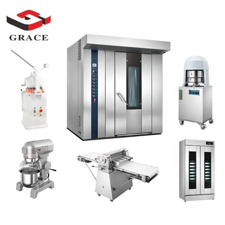 Professional Full Sets Commercial Ovens Machine Equipment Bakery Equipment Commercial Baking Equipments