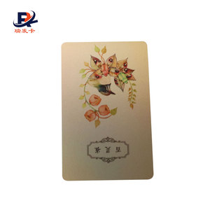 CR80 85.5 * 54毫米定制激光光面完成全息pvc卡全彩色印刷 - Product Image 5