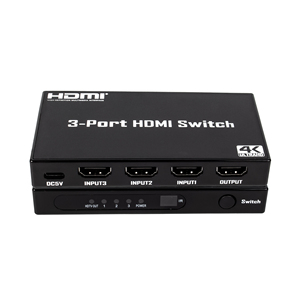 4K for <strong>HDMI</strong> 3/4/<strong>5</strong> Port <strong>Switcher</strong> Box <strong>5</strong> in <strong>1</strong> Out HDMI1.4 Video Splitters &amp; Converters with IR Remote Support for 4K 30HZ RGB HDR10 - Product Image 6