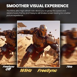 Produrre 34 pollici 4K Anti-luce blu Monitor da gioco 165Hz curva PC pannello TFT alta frequenza di aggiornamento per il gioco - Product Image 4