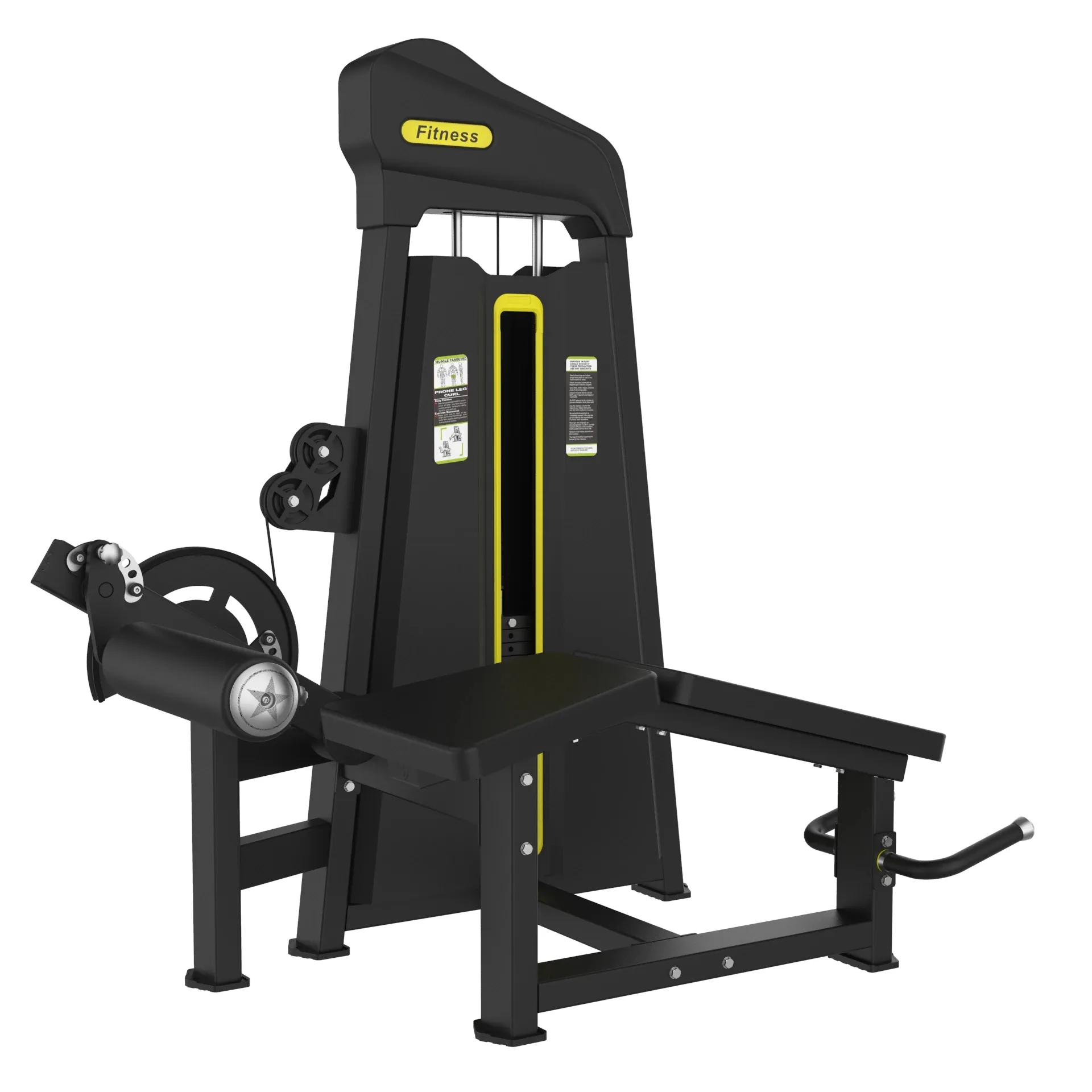 Peralatan kekuatan komersial profesional multifungsi peralatan Gym mesin keriting kaki/mesin ekstensi kaki