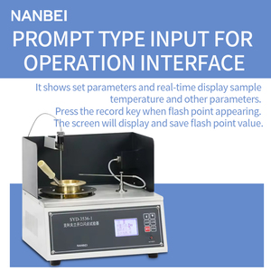 Apparecchiature per il test del punto di infiammabilità dello schermo LCD ad alte prestazioni - Product Image 3