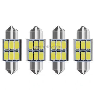 โคมไฟ LED อ่านหนังสือแบบสองแฉกจากโรงงาน5630-6SMD ไฟท้ายป้ายทะเบียนสำหรับรถ12V - Product Image 1