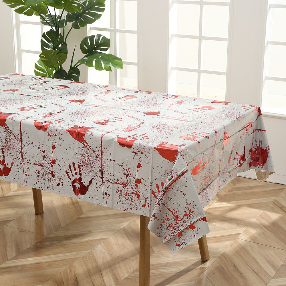 Blood handprint aluminum film 137*183 - bag
