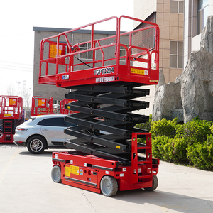 A fábrica 3-15m 320kg carregando a capacidade hidráulica Scissor a plataforma de funcionamento aérea do elevador