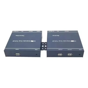20公里HDMI兼容USB KVM扩展器适配器，通过IP 1080P HDMI兼容光纤视频分路器和转换器TCP/IP - Product Image 2
