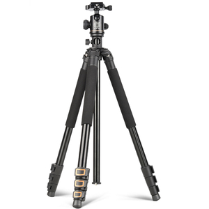 Q298h Tripod Camara 78.7 inch máy ảnh Tripod mới kỹ thuật số Tripod đứng với panorramic Bóng đầu với transversales - Product Image 4