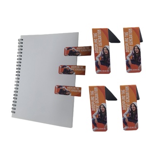 2025批发促销礼品冰箱印刷标志书磁性标记夹纸定制磁性书签 - Product Image 1