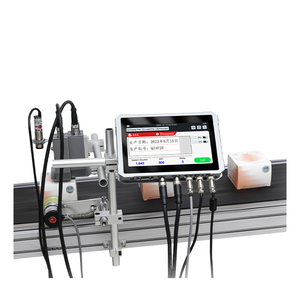 Seven-Inch Online Inkjet Label Printer Fast Dry <strong>Ink</strong> Large Screen Factory Retail Manufacturing <strong>for</strong> Assembly Line Use - Product Image 2