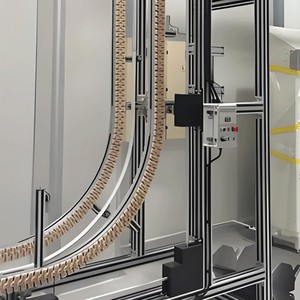 Plastlink linh hoạt chuỗi băng tải Gripper chuỗi băng tải cho chế biến thực phẩm dây chuyền sản xuất với thực phẩm nướng truyền đạt - Product Image 2