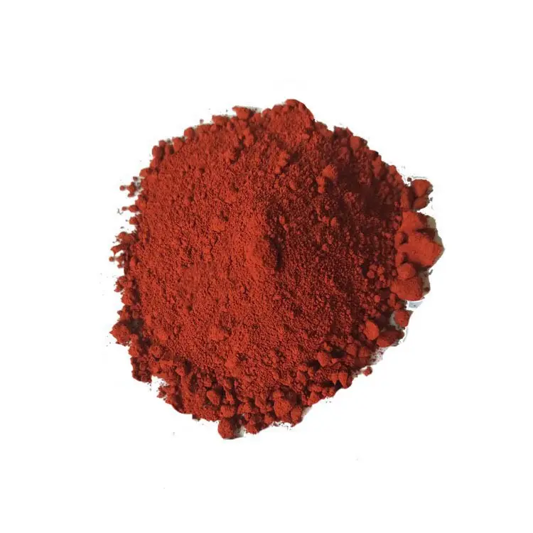 Fabrika kaynağı kırmızı oksit astar boya Fe2O3 demir oksit kırmızı 2915 için PVC PE PP PS ABS PA PET