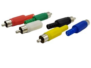 Enchufe de altavoz Entrada de salida de señal AV PIN macho Enchufe RCA Plástico Rojo VCD Reproductor de DVD Conector de video Cable de audio Conector RCA Jack - Product Image 2