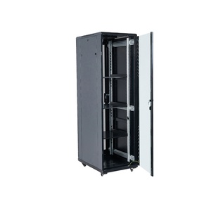 北京600mm * 800mm * 42UDVRセキュリティ機器ルーターデータセンター計算安全センターサーバーラック42Uネットワークキャビネット - Product Image 1