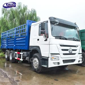 Sử dụng 10 bánh xe tải chở hàng 20 ft HOWO 6x4 sinotruck HOWO hàng rào xe tải 371 HP - Product Image 2