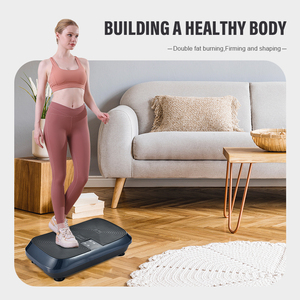 Hochwertige tragbare Crazy Body Shaper Vibrations platte Maschine ABS-Material Vertikale Richtung Passend für Körper massage - Product Image 2